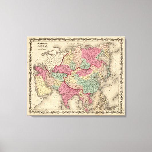 Asien 32 leinwanddruck (Vorderseite)