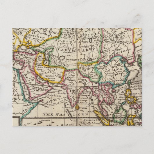 Asien 32 postkarte (Vorderseite)