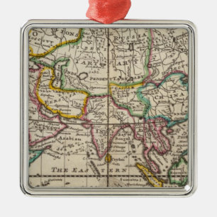 Asien 32 silbernes ornament