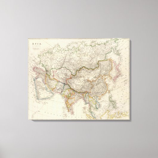 Asien 33 leinwanddruck (Vorderseite)