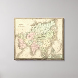 Asien 33 leinwanddruck