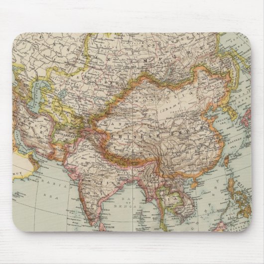 Asien 33 mousepad (Vorne)
