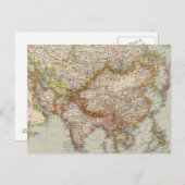 Asien 33 postkarte (Vorne/Hinten)
