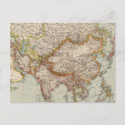 Asien 33 postkarte (Vorderseite)