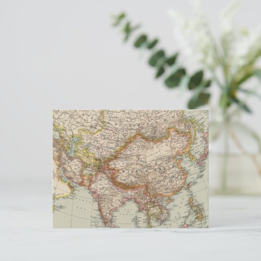 Asien 33 postkarte (Stehend Vorderseite)