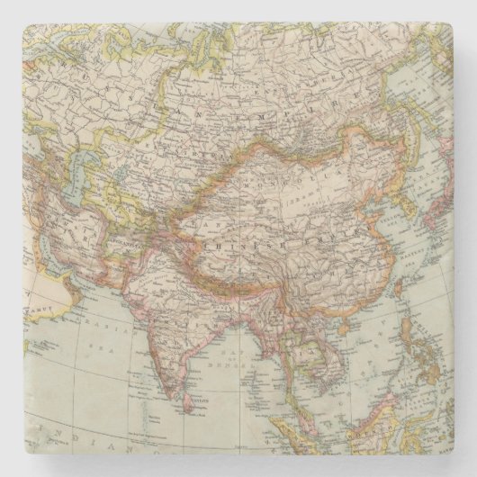 Asien 33 steinuntersetzer (Vorderseite)