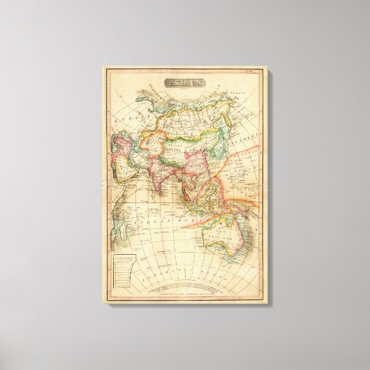 Asien 34 leinwanddruck (Vorderseite)