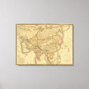 Asien 34 leinwanddruck