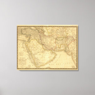 Asien 35 leinwanddruck