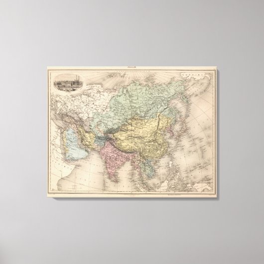 Asien 35 leinwanddruck (Vorderseite)