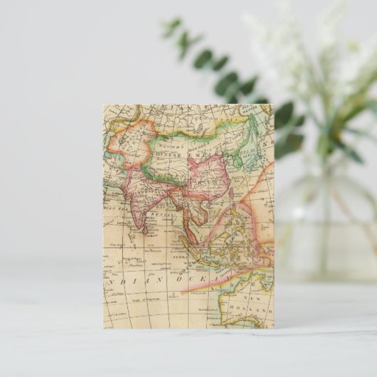 Asien 35 postkarte (Stehend Vorderseite)