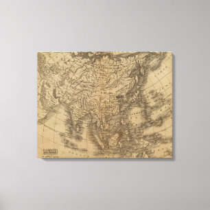 Asien 36 leinwanddruck