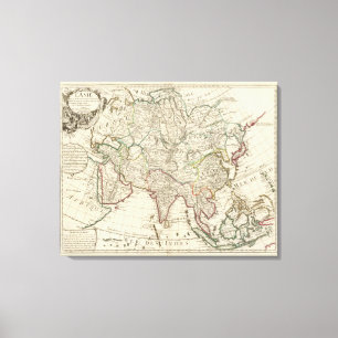 Asien 36 leinwanddruck