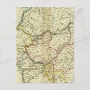 Asien 36 postkarte