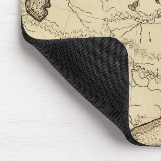 Asien 38 mousepad (Ecke)