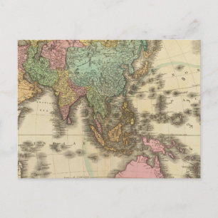 Asien 39 postkarte