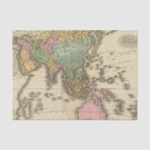 Asien 39 seidenpapier