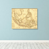 Asien 3 leinwanddruck (Insitu (Holzboden))