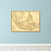 Asien 3 leinwanddruck (Insitu (Holzboden))