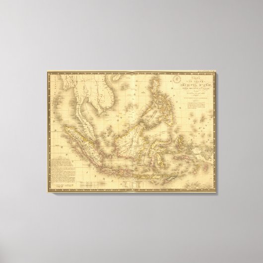 Asien 3 leinwanddruck (Vorderseite)