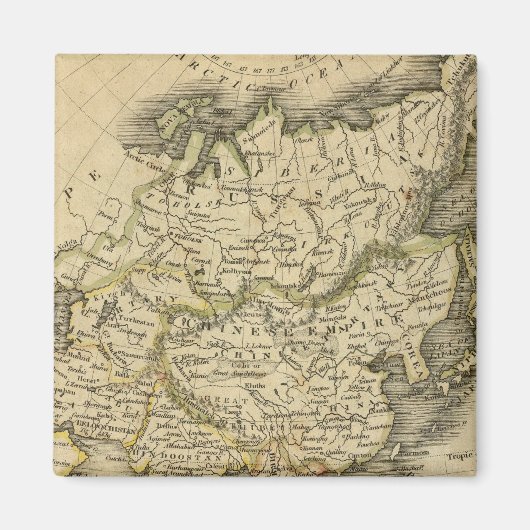 Asien 3 magnet (Vorne)