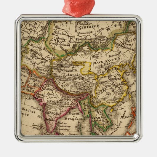 Asien 3 ornament aus metall (Vorne)