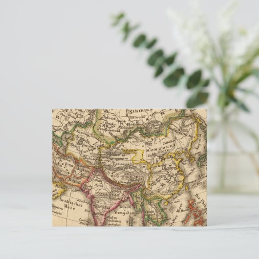 Asien 3 postkarte (Stehend Vorderseite)