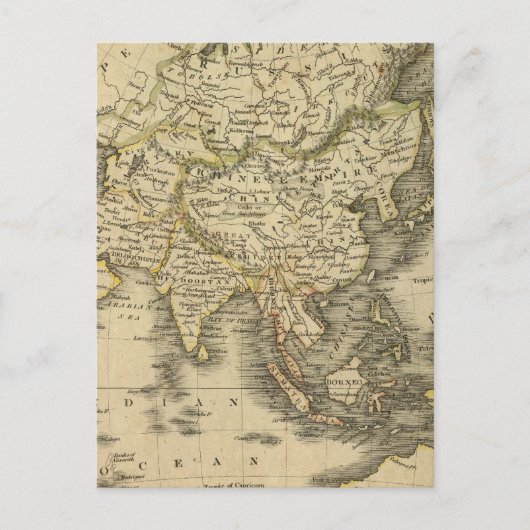 Asien 3 postkarte (Vorderseite)