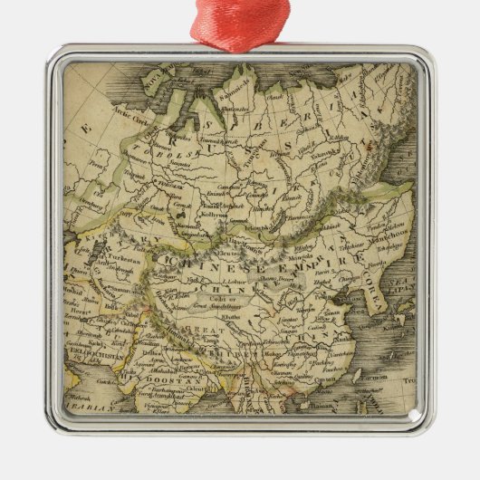 Asien 3 silbernes ornament (Vorne)