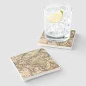 Asien 3 steinuntersetzer (Seitenansicht)