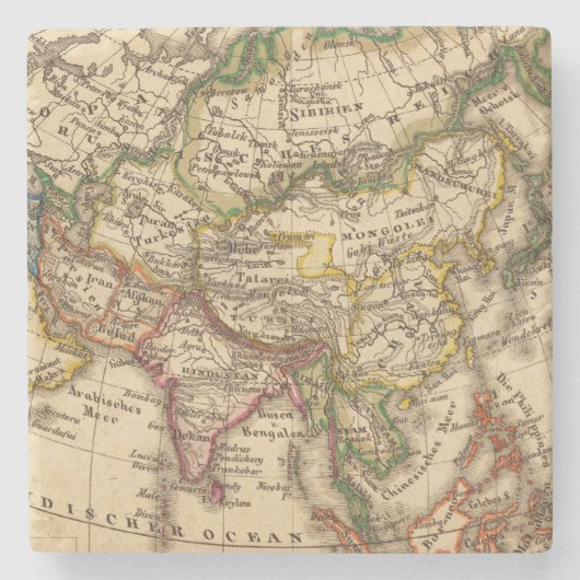 Asien 3 steinuntersetzer (Vorderseite)