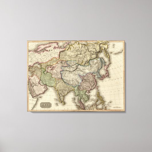 Asien 41 leinwanddruck (Vorderseite)