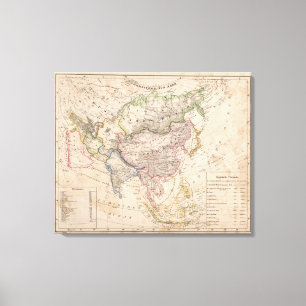 Asien 43 leinwanddruck