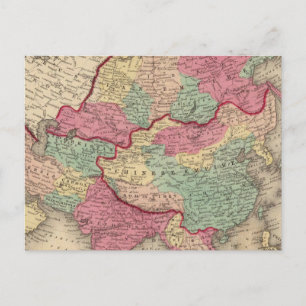 Asien 43 postkarte