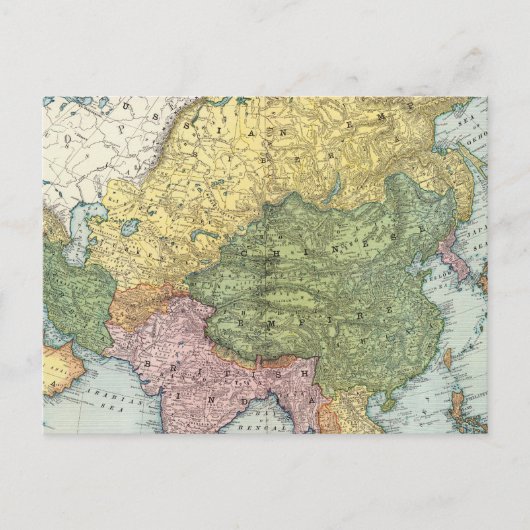 Asien 44 postkarte (Vorderseite)