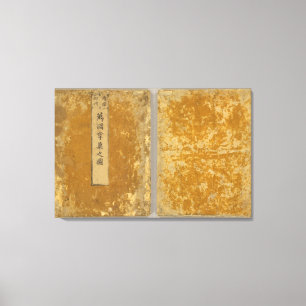 Asien 46 leinwanddruck