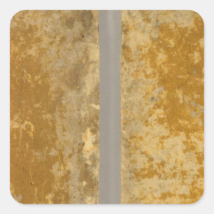 Asien 46 quadratischer aufkleber