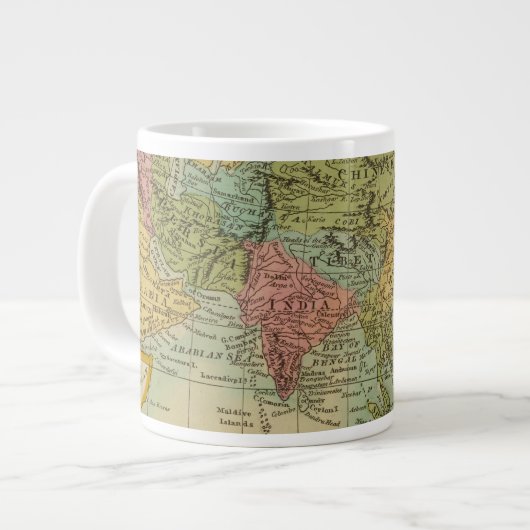 Asien 4 Jumbo-Tasse (Vorderseite Links)