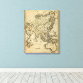 Asien 4 leinwanddruck (Insitu (Holzboden))