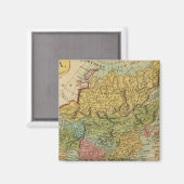 Asien 4 magnet (Vorderseite/Rückseite)