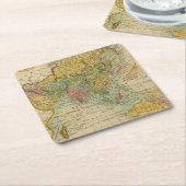 Asien 4 rechteckiger pappuntersetzer (angewinkelt)