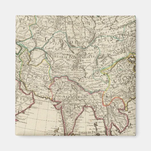 Asien 5 magnet (Vorne)