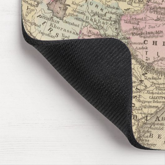 Asien 5 mousepad (Ecke)