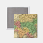 Asien 6 magnet (Vorderseite/Rückseite)