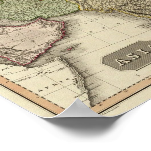 Asien 6 poster (Ecke)