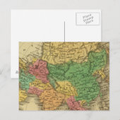 Asien 6 postkarte (Vorne/Hinten)