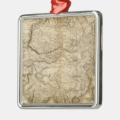 Asien 7 ornament aus metall (Links)