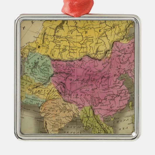 Asien 8 ornament aus metall (Vorne)