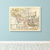 Asien 9 leinwanddruck (Insitu (Holzboden))