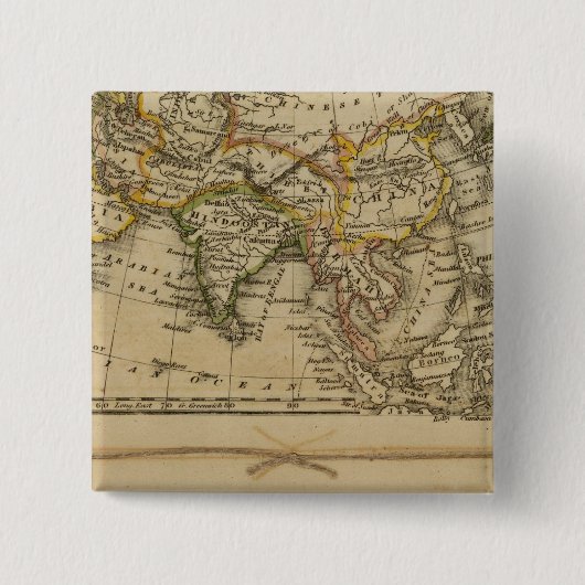 Asien, Afrika Button (Vorderseite)